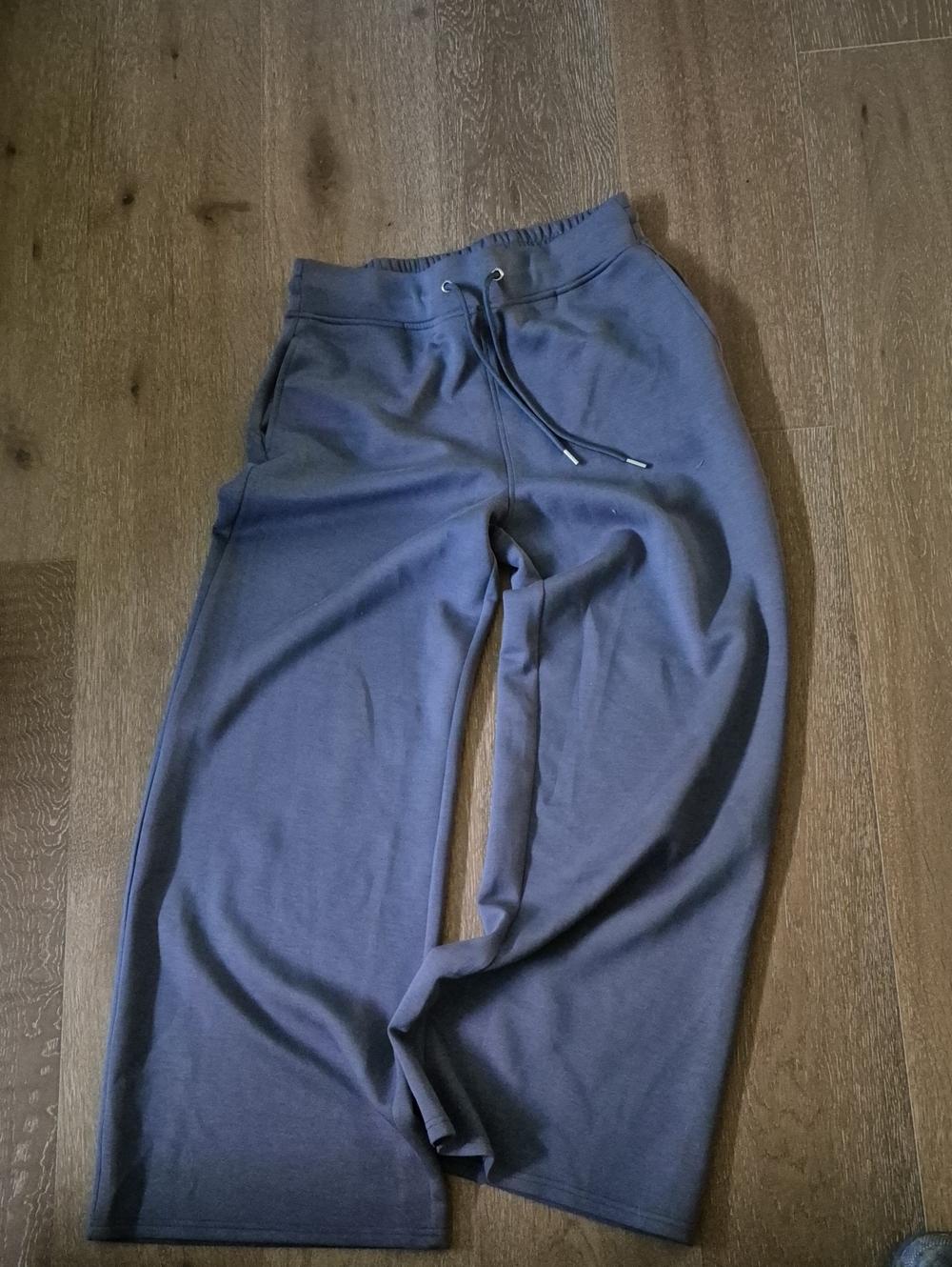 RD Style Women's Wide-Leg Drawstring Joggers - Gray